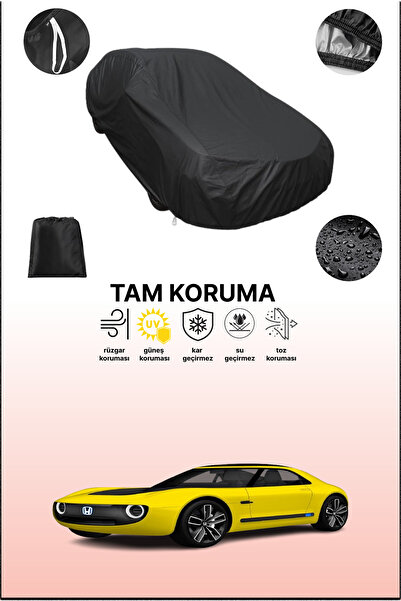 dokaca غطاء سيارة متوافق مع مفهوم سيارة هوندا سبورتس الكهربائية باللون الأسود، غطاء واقي، غطاء سيارة