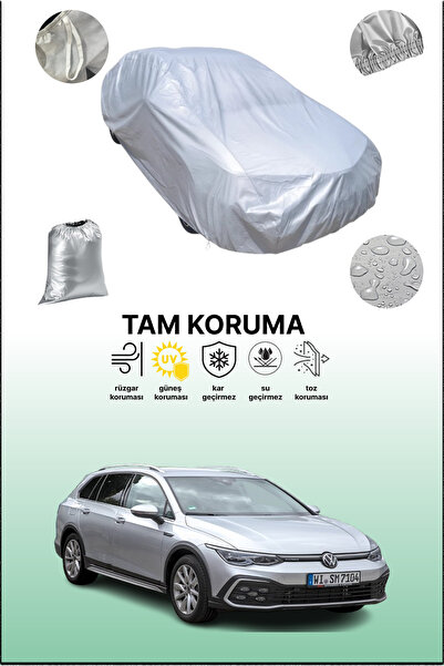 dokaca غطاء سيارة رمادي متوافق مع فولكس فاجن جولف 8 أولتراك، غطاء سيارة، غطاء...