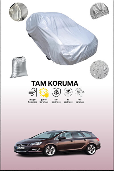 dokaca غطاء سيارة رمادي متوافق مع أوبل أسترا سبورتس تورر 2012 - 2015، غطاء سيارة، غطاء واقي