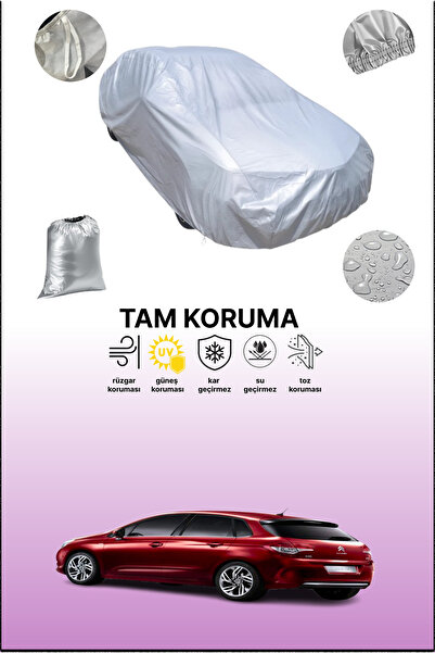 dokaca غطاء سيارة رمادي متوافق مع سيتروين سي4 هاتشباك 2010 - 2013، غطاء سيارة...