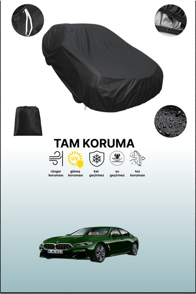 dokaca غطاء سيارة متوافق مع سيارة بي إم دبليو 8 سيريز جران كوبيه 2019 - 2021، غطاء حماية، غطاء سيارة