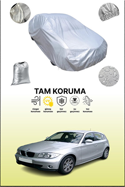 dokaca غطاء سيارة رمادي متوافق مع بي إم دبليو الفئة 1 (E87) 2007 - 2011، غطاء سيارة، غطاء واقي