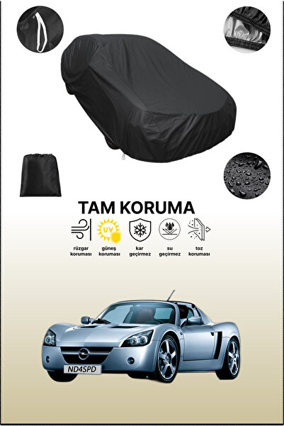 dokaca غطاء سيارة متوافق مع سيارة أوبل سبيدستر باللون الأسود، غطاء واقي، غطاء...