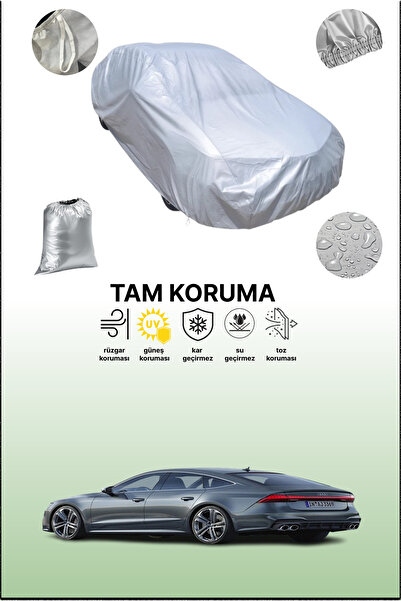 dokaca غطاء سيارة رمادي متوافق مع أودي S7 سبورتباك TDI 2019 - 2021، غطاء سيارة، غطاء واقي