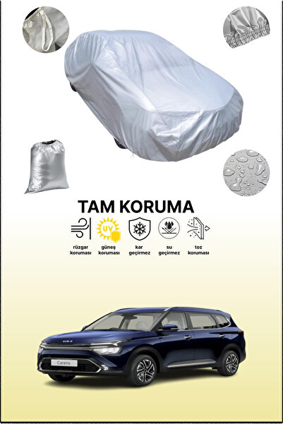 dokaca غطاء سيارة رمادي متوافق مع كيا كارينز 4، غطاء سيارة، غطاء واقي