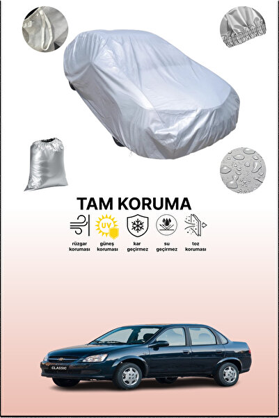 dokaca غطاء سيارة رمادي متوافق مع شيفروليه كلاسيك 2002 - 2016، غطاء سيارة، غط...