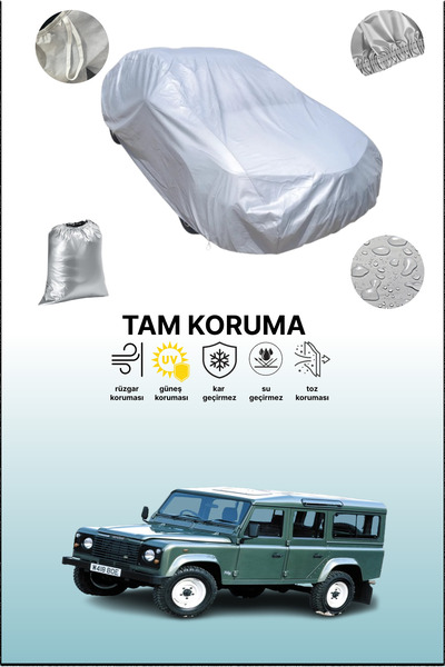 dokaca غطاء سيارة رمادي متوافق مع لاند روفر ديفندر 110 1991 - 2007، غطاء سيار...