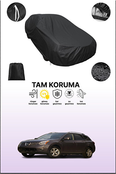 dokaca غطاء سيارة متوافق مع نيسان روج 2007 - 2014، لون أسود، غطاء واقي، غطاء ...