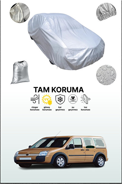 dokaca غطاء سيارة رمادي متوافق مع فورد تورنيو كونيكت 2007 - 2009، غطاء سيارة، غطاء واقي