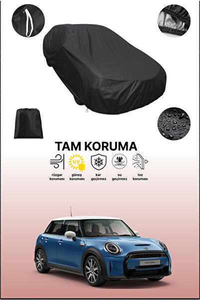 dokaca غطاء سيارة ميني كوبر هاتشباك أسود بخمسة أبواب 2018 - 2021 متوافق، غطاء...