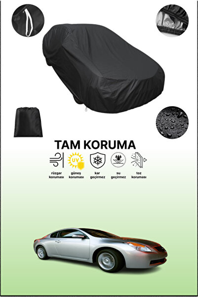 dokaca غطاء سيارة متوافق مع نيسان ألتيما 4 كوبيه، غطاء واقي، غطاء سيارة أسود