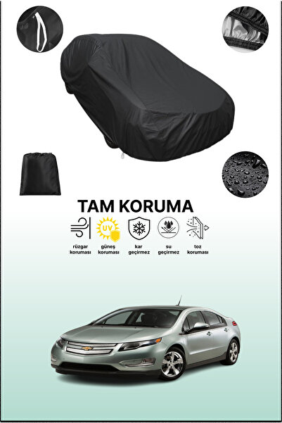 dokaca غطاء سيارة متوافق مع شيفروليه فولت 1 باللون الأسود، غطاء واقي، غطاء سيارة