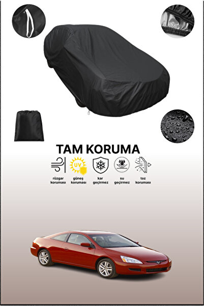 dokaca غطاء سيارة متوافق مع هوندا أكورد كوبيه الأمريكية 2003 - 2005، غطاء واقي، غطاء سيارة أسود