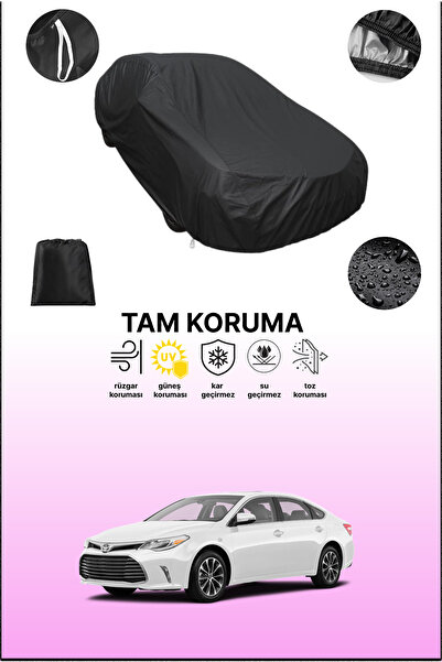 dokaca غطاء سيارة متوافق مع تويوتا أفالون 2018 - 2019 باللون الأسود، غطاء واق...