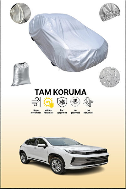 dokaca غطاء سيارة رمادي متوافق مع شيري إكسيد إل إكس، غطاء سيارة، غطاء واقي