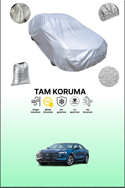 dokaca غطاء سيارة رمادي متوافق مع فورد توروس 8، غطاء سيارة، غطاء واقي