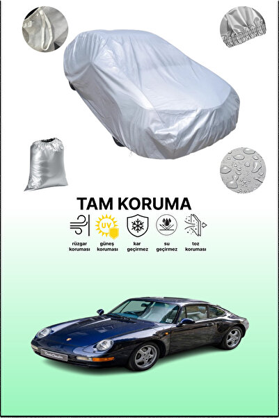 dokaca غطاء سيارة رمادي متوافق مع بورش 911 كاريرا 4 (993) 1994 - 1997، غطاء س...