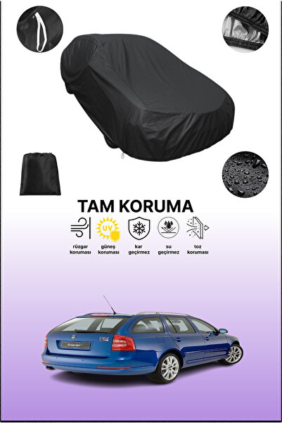 dokaca غطاء سيارة متوافق مع سيارة سكودا أوكتافيا II كومبي آر إس 2005 - 2008، ...