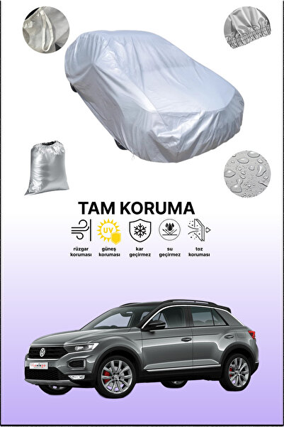 dokaca غطاء سيارة رمادي متوافق مع فولكس فاجن تي-روك، غطاء سيارة، غطاء واقي