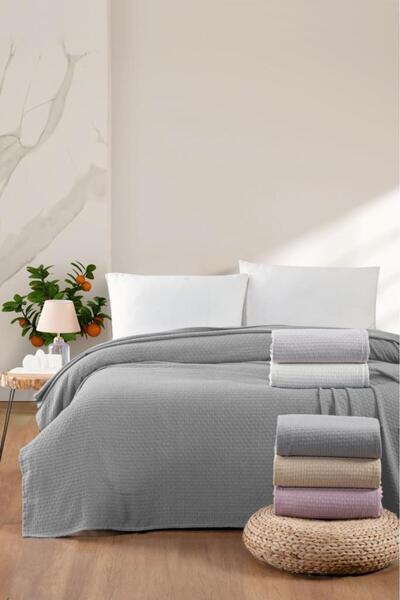 Mulberry مفرش سرير فردي من الخوص مقاس 170x230 سم