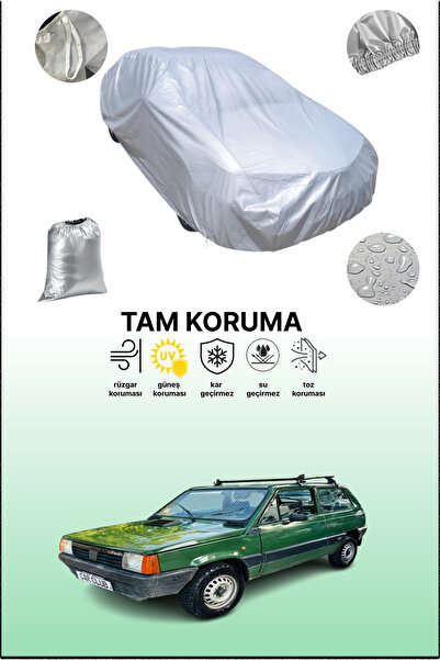 dokaca غطاء سيارة رمادي لسيارة فيات باندا 4x4 1986 - 1992، غطاء سيارة متوافق،...