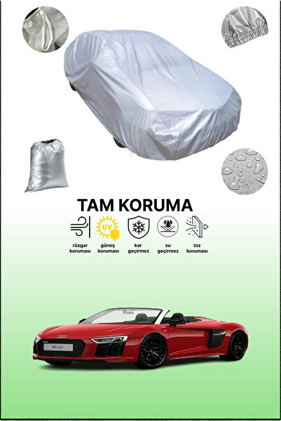 dokaca غطاء سيارة رمادي متوافق مع أودي R8 2 كوبيه، غطاء سيارة، غطاء واقي