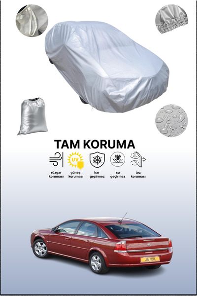 dokaca غطاء سيارة رمادي متوافق مع أوبل فيكترا هاتشباك 2005 - 2008، غطاء سيارة...