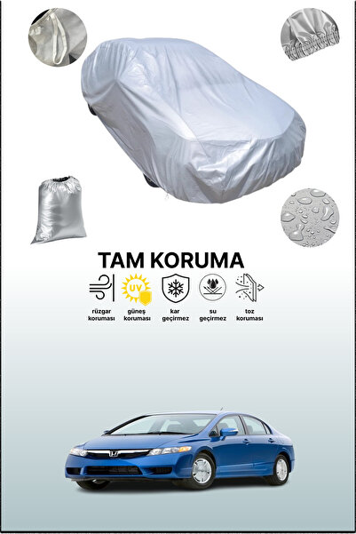 dokaca غطاء سيارة رمادي متوافق مع هوندا سيفيك سيدان الأمريكية من 2008 إلى 202...