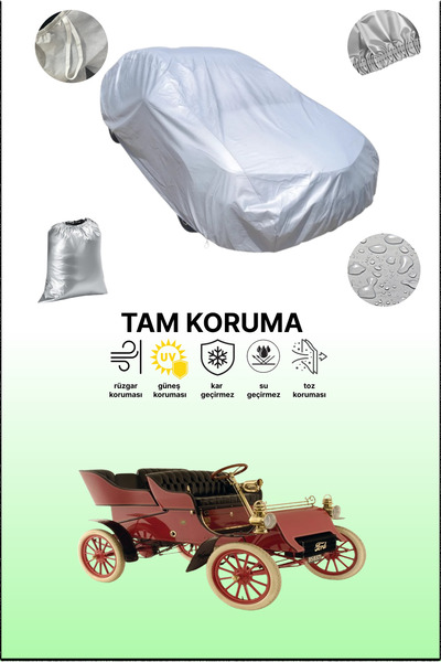 dokaca غطاء سيارة رمادي متوافق مع فورد موديل A 1903 - 1905، غطاء سيارة، غطاء ...