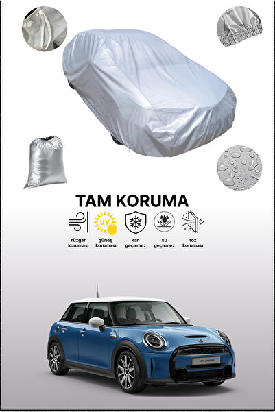 dokaca غطاء سيارة رمادي ميني كوبر هاتش 5 أبواب 2018 - 2021 متوافق مع غطاء الس...