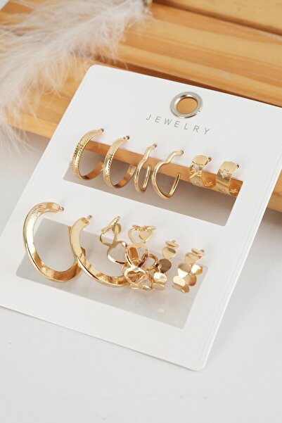 Jack Ferrero 12'Lİ ÇOKLU KÜPE SETİ