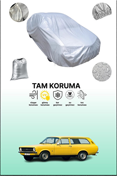 dokaca غطاء سيارة رمادي متوافق مع فورد إسكورت 2 تورنييه، غطاء سيارة، غطاء واقي