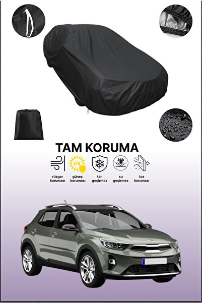 dokaca غطاء سيارة أسود متوافق مع كيا تونيك، غطاء واقي، غطاء سيارة