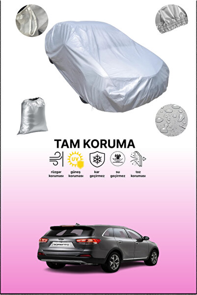 dokaca غطاء سيارة رمادي متوافق مع كيا سورينتو 3، غطاء سيارة، غطاء حماية