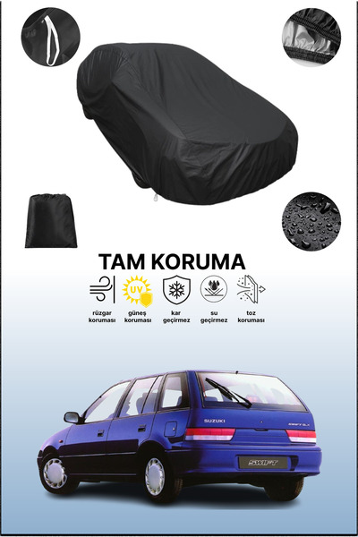 dokaca غطاء سيارة متوافق مع سوزوكي سويفت 5 أبواب 1996 - 2002، غطاء واقي، غطاء...