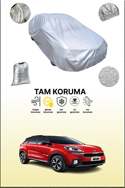 dokaca غطاء سيارة رمادي متوافق مع كيا كي إكس 3، غطاء سيارة، غطاء واقي