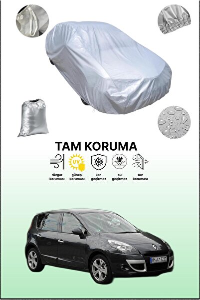 dokaca غطاء سيارة رمادي متوافق مع رينو جراند سينيك 3، غطاء سيارة، غطاء حماية