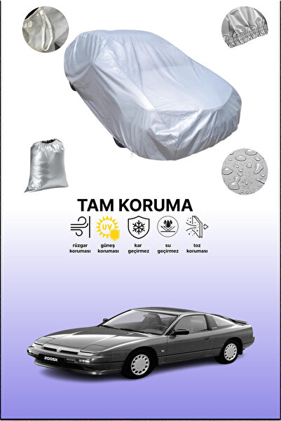 dokaca Gray Nissan 200 Sx 1989 - 1994 Compatible Auto Tarpaulin, Car Tarpauli...