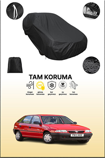 dokaca غطاء سيارة متوافق مع فوكسهول أسترا Mk 3 باللون الأسود، غطاء واقي، غطاء...