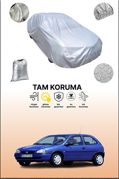 dokaca غطاء سيارة رمادي متوافق مع أوبل كورسا ثلاثي الأبواب 1993 - 1997، غطاء ...