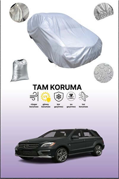 dokaca غطاء سيارة رمادي متوافق مع مرسيدس إم إل 63 إيه إم جي (دبليو166) 2011 - 2015، غطاء سيارة، غطاء واقي