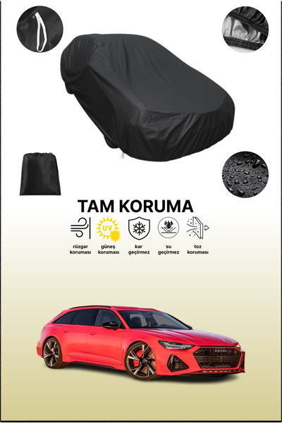 dokaca غطاء سيارة متوافق مع أودي آر إس 6 أفانت 2019 - 2021، غطاء واقي، غطاء س...