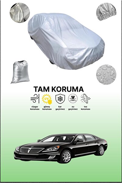 dokaca غطاء سيارة رمادي متوافق مع هيونداي سنتينيال، غطاء سيارة، غطاء واقي