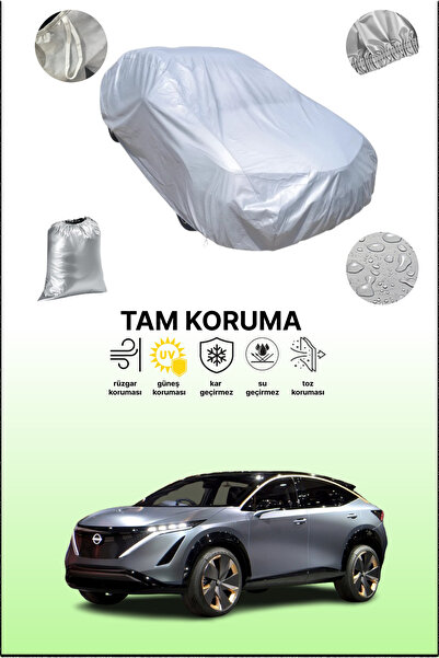 dokaca غطاء سيارة رمادي متوافق مع نيسان أريا، غطاء سيارة، غطاء واقي