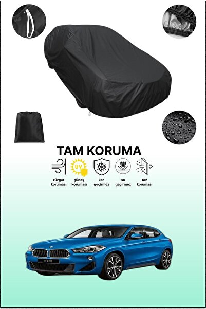 dokaca غطاء سيارة أسود متوافق مع بي إم دبليو إكس 2، غطاء واقي، غطاء سيارة