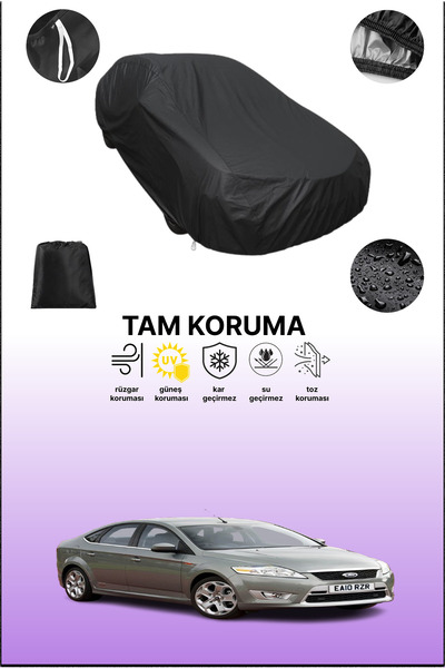 dokaca غطاء سيارة متوافق مع فورد مونديو سيدان 2007 - 2015، غطاء واقي، غطاء سي...