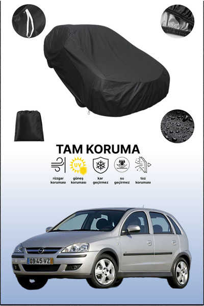 dokaca غطاء سيارة متوافق مع أوبل كورسا 5 أبواب 2000 - 2003، غطاء واقي، غطاء س...