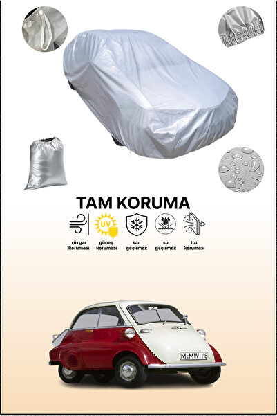 dokaca غطاء سيارة رمادي متوافق مع بي إم دبليو إيسيتا 1955 - 1962، غطاء سيارة، غطاء واقي