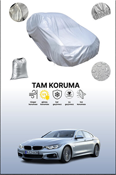 dokaca غطاء سيارة رمادي متوافق مع بي إم دبليو الفئة الرابعة 2013 - 2018، غطاء سيارة، غطاء واقي