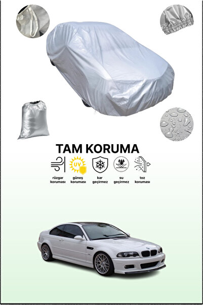 dokaca غطاء سيارة رمادي متوافق مع بي إم دبليو إم3 كوبيه (إي46) 2000 - 2006، غ...